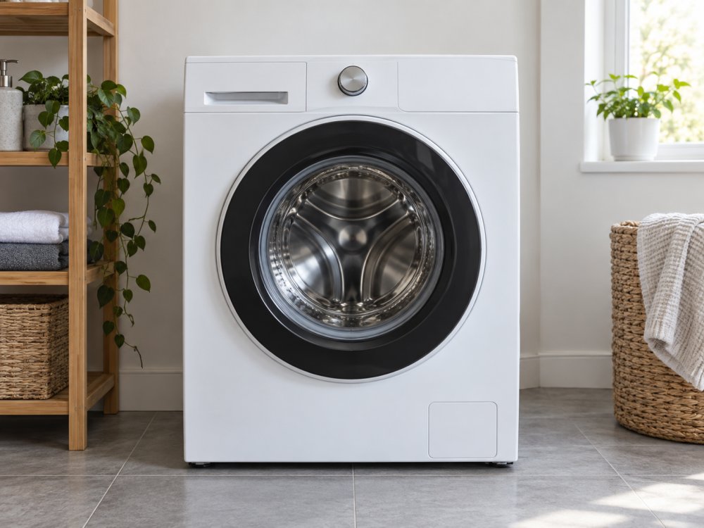 [DEMO] 8 Kg Çamaşır Makinesi – Beyaz fotoğraf 2
