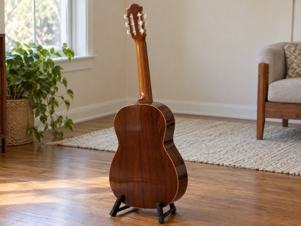 [DEMO] Klasik Gitar – Kılıflı, Doğal Ahşap fotoğraf 3