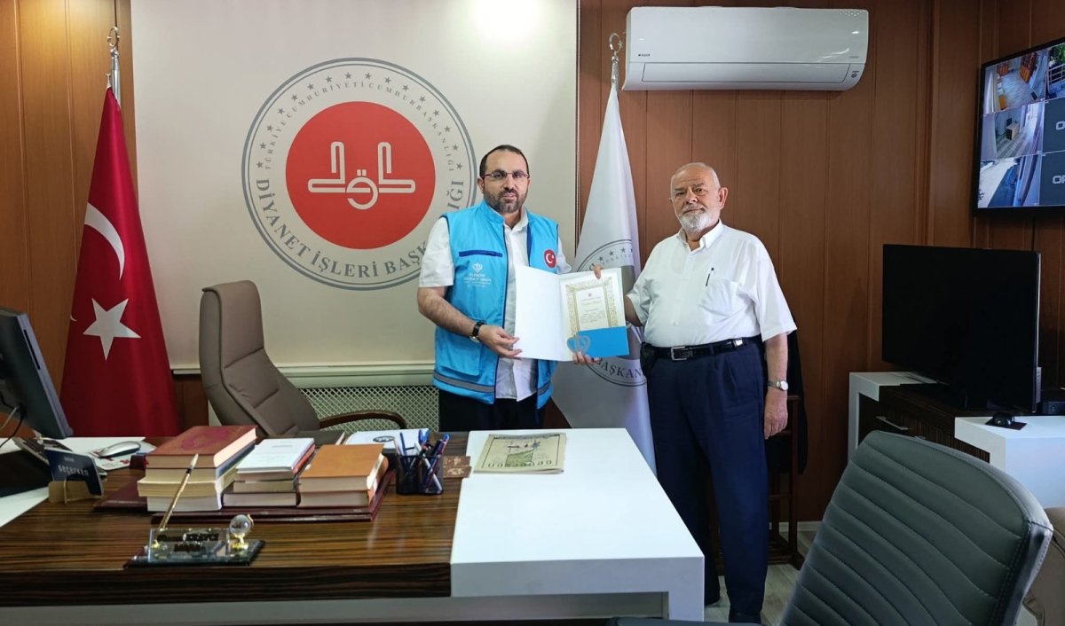 Emekli İmam Hatipten Cide'ye Anlamlı Bağış