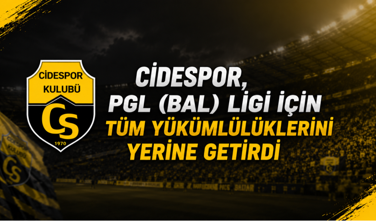 Cidespor, PGL (BAL) Ligi İçin Tüm Yükümlülüklerini Yerine Getirdi