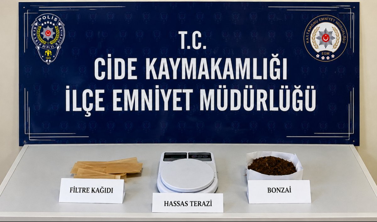 Cide’de Uyuşturucu Operasyonu: 1 Şüpheli Tutuklandı