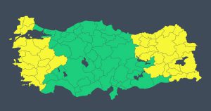Meteoroloji’den 7 Ocak İçin Uyarı: Trakya’da Kuvvetli Yağış, Batıda Fırtına, Doğuda Çığ Riski